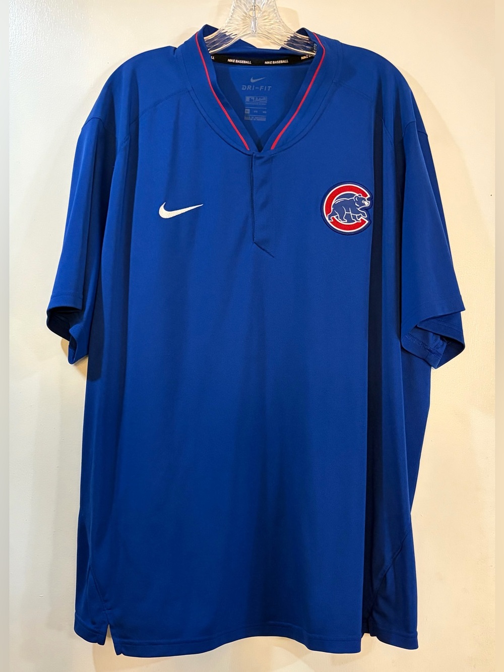 Nike Dri-FIT Chicago Cubs Athletic Baseball Shirt Mens Sz 3XL